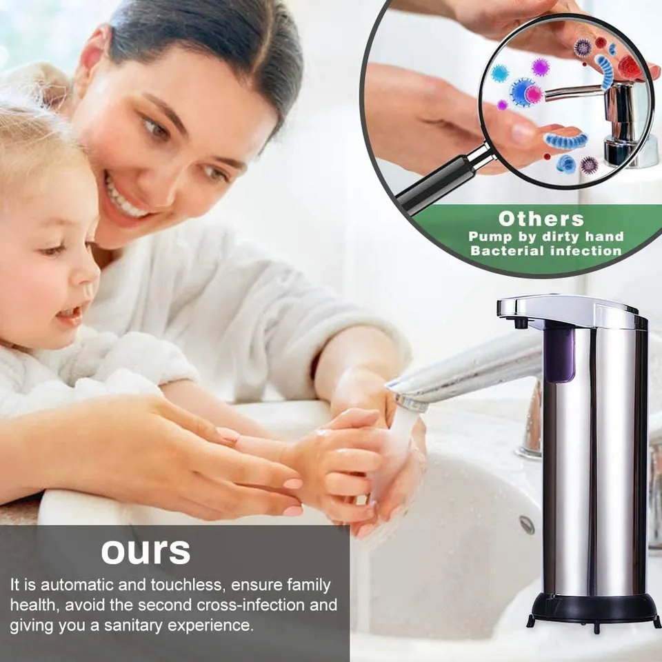 Touchless Household Automatic Liquid Dispenser Sensor Automatic Washing Hands Machine Automatic Soap Dispenser