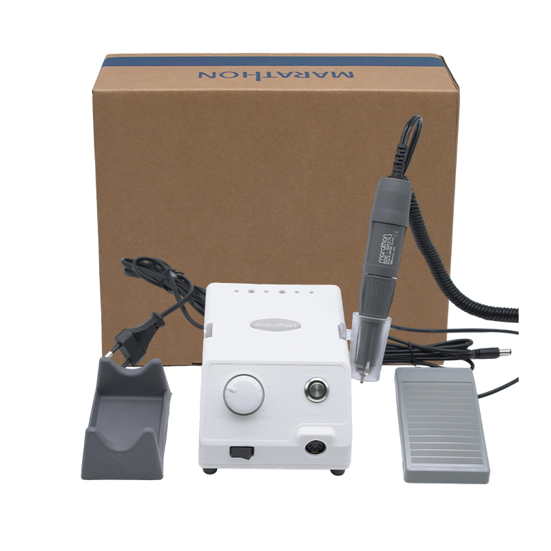 Electric Portable Manicure Sander Dental Lab Micromotor 45000rpm Handpiece Marathon-4 Nail Drill