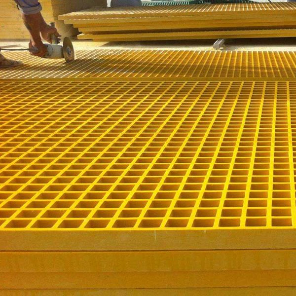 Colorful Composite FRP Tree Drain Flooring Cover Grating