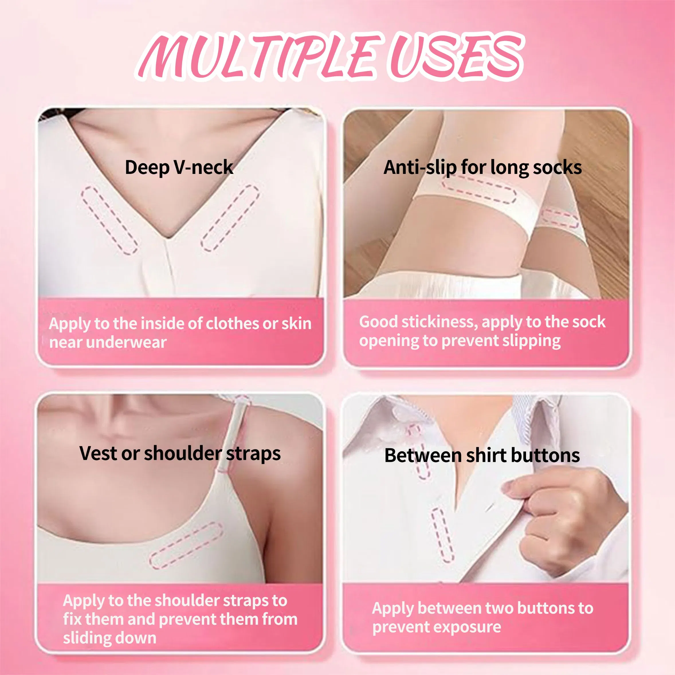 Wholesale Adhesive Glue Sticky Clothing Bra Roll on Liquid Body Skin Glue
