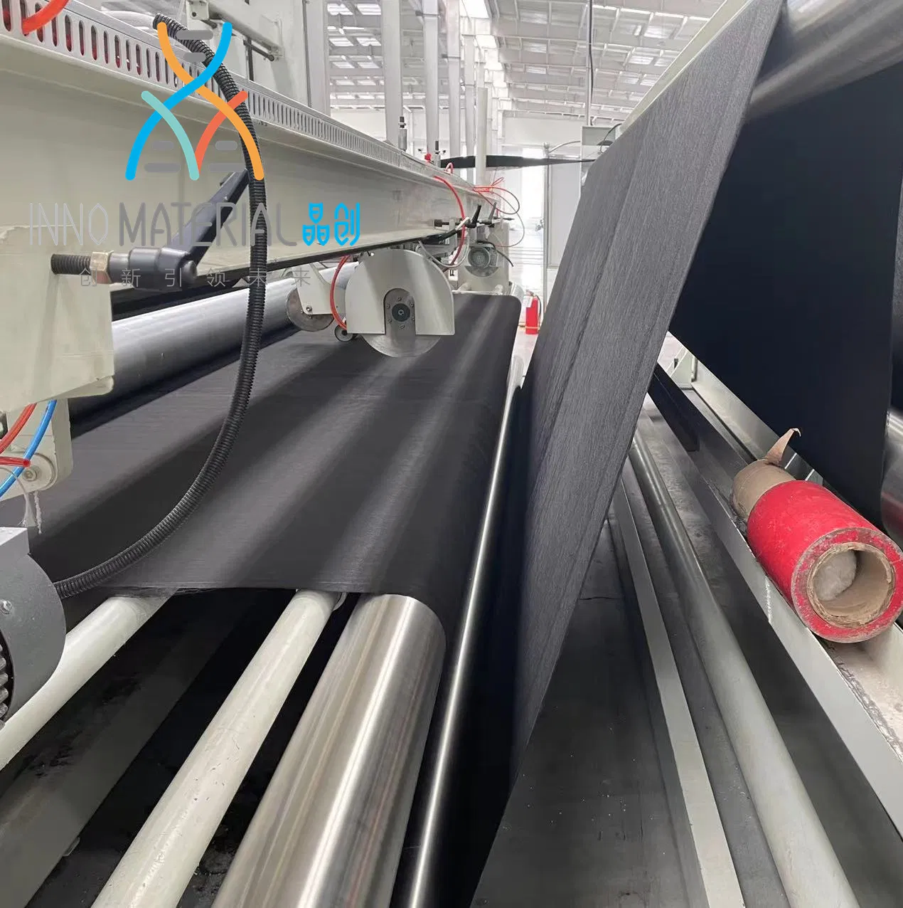 Factory Price China White Black Color Nonwoven Manufacture Polyster Non Woven Geotextile Fabric