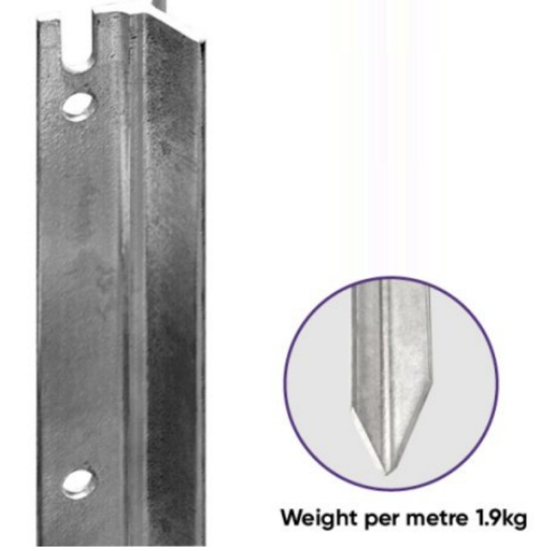 Australia 2400mm 14 Holes Steel Metal Y Fence Post Star Picket Manufacturer