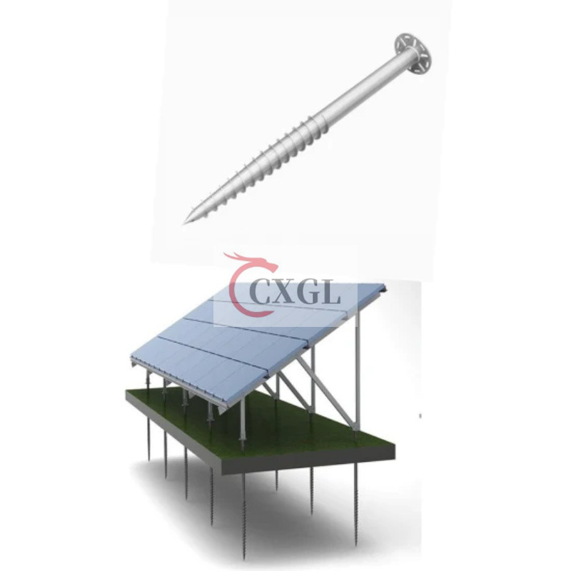 Винтовые сваи квадратного сечения для фундамента