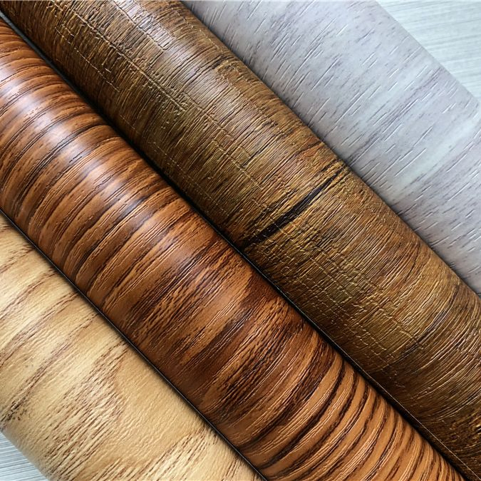 Wood Grain PVC Film for Furniture Edge Banding Decortaive Items