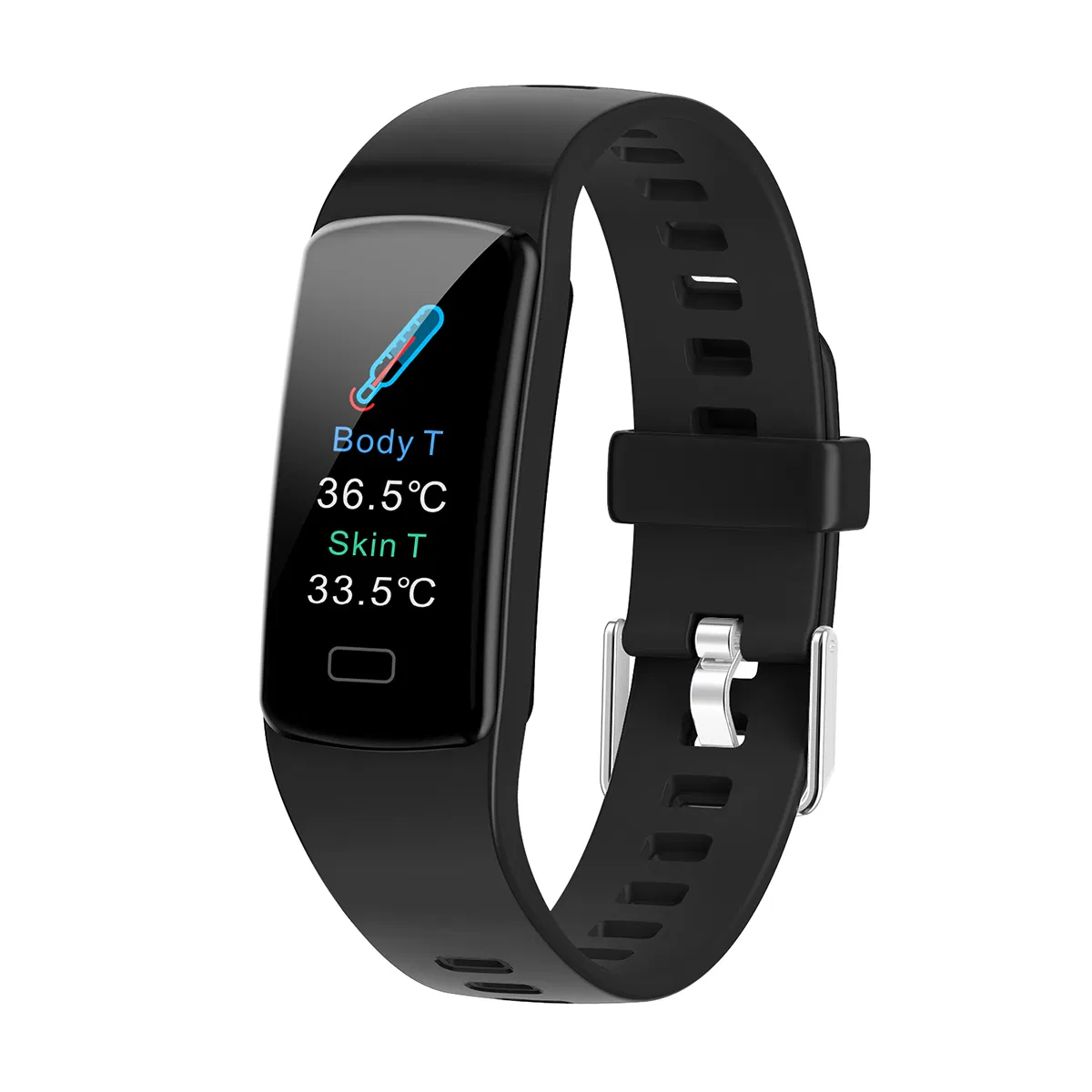 Y9t Heart Rate Bracelet Viqee Brand Temperature Measurement Smart Watch