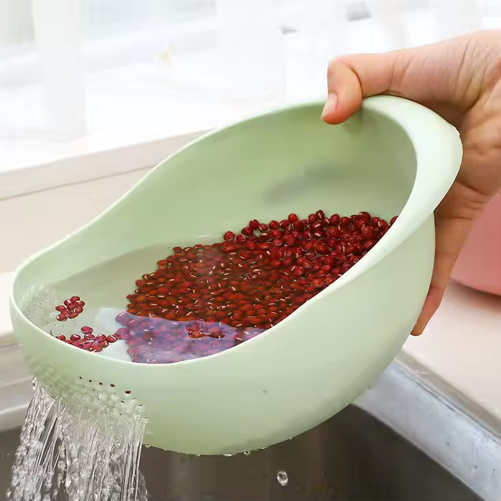 Multi - Purpose Rice & Veg Wash Basket
