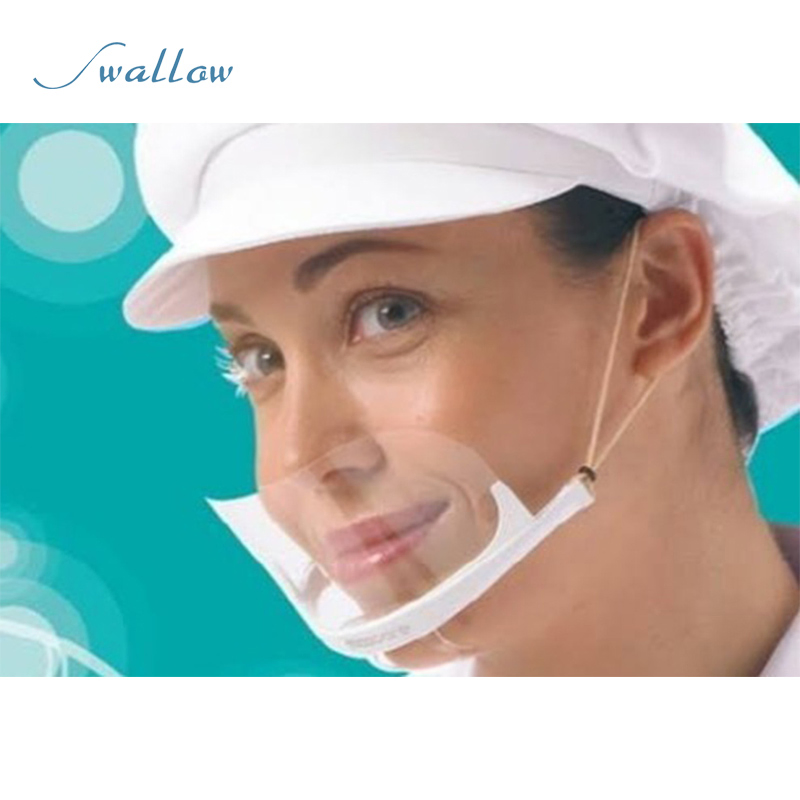 Health Care Anti Fog Anti-Saliva Hotel Kitchen Restaurant Sanitary Transparent Face Protection Cover for Food Service