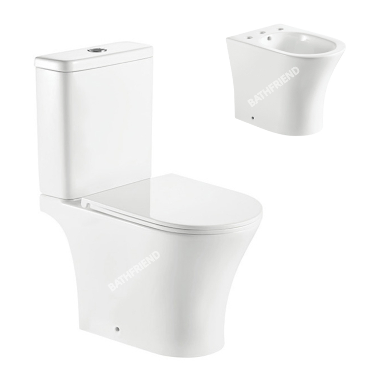 Elegant Design Bathroom Sanitary Ware Woman Bidets European Market Style Ceramic Bidet