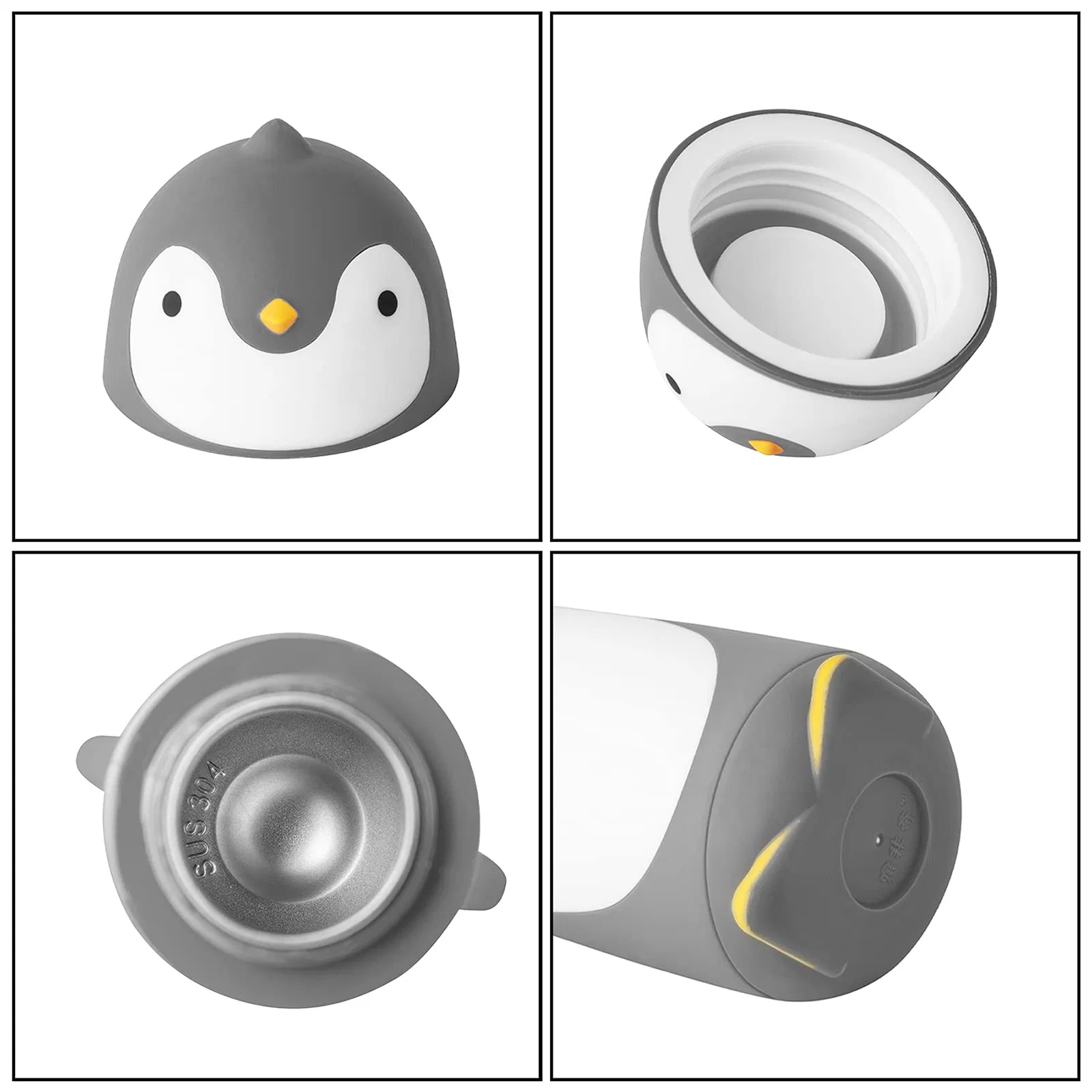 Low Price Modern Kids Water Bottle Straw Insulated Stainless Steel Vacuum Flask