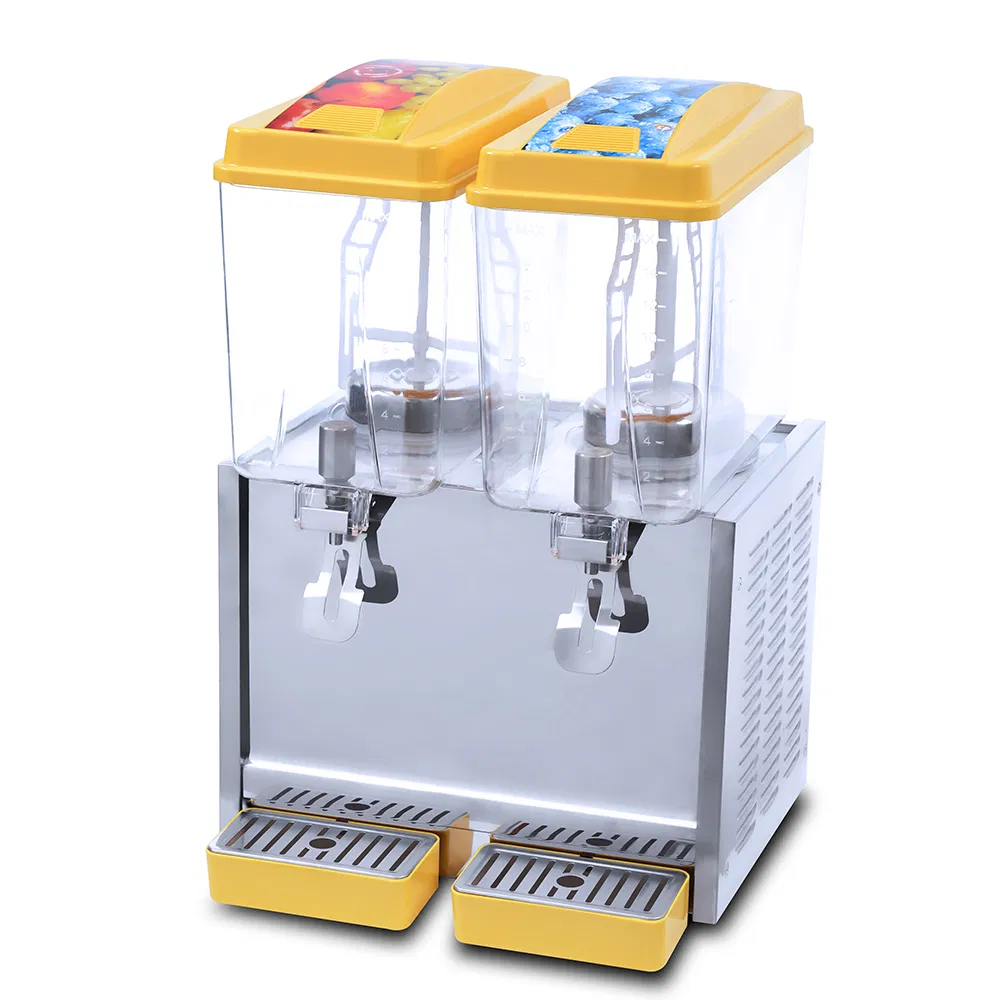 High Quality 2 Tanks Cold Drink Juice Dispenser Beverage Large