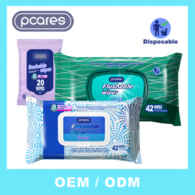 Customized Alcohol Free Baby Cleaning Wipes pH Balanced Pure Water Aqua Baby Wipes