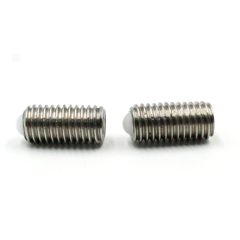 Stainless Coloured Metal Ball Head Screw M6 Spring Loaded Ball Head Hexagon Socket Set Screws