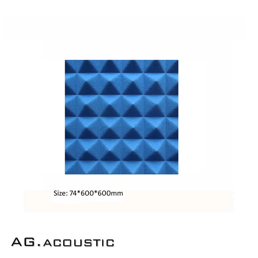 AG. Acoustic New Pop Design 3D Polyester Fiber Sound Absorbing Wall Tiles for Studio Room Decoration