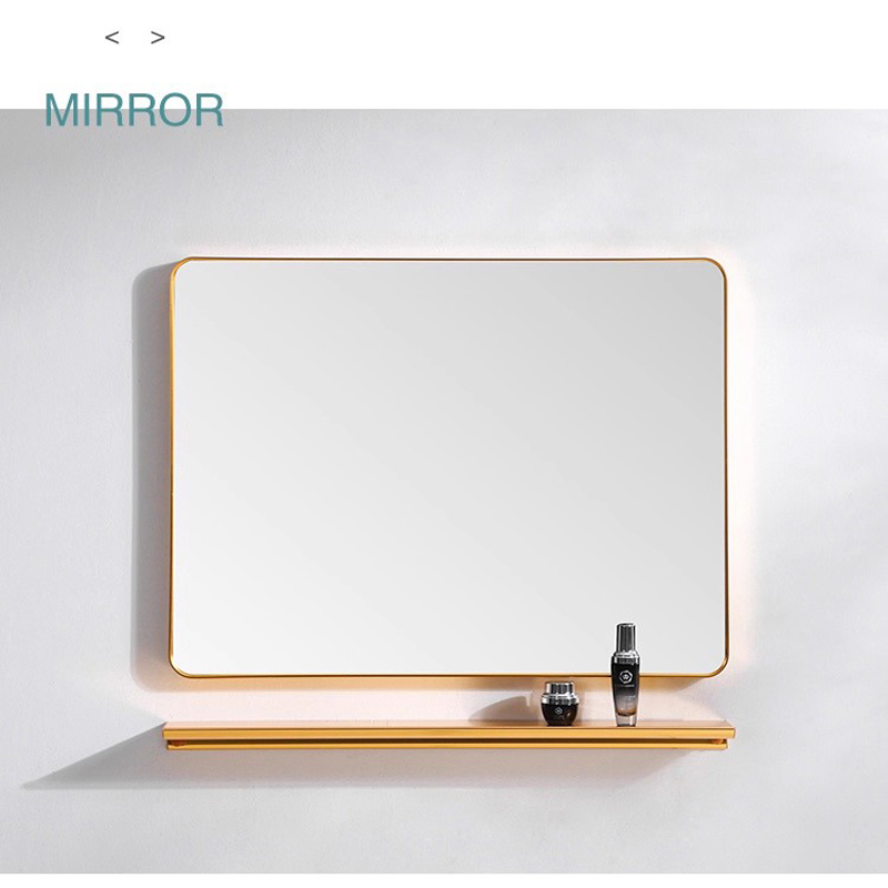 Mirror Custom Large Manufacturers Rectangular Hotel Toilet Hanging Square Vanity Black Framed Mirrors for Bathrooms
