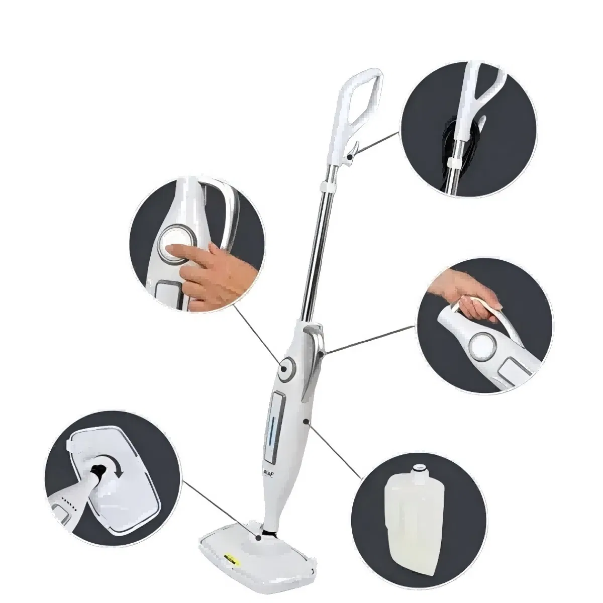 Steam Vacuum for Cars - Ideal for Auto Interior Detailing