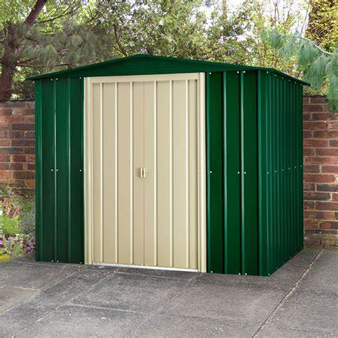 Anthracite Outdoor Garden Yard Galvanized Square Qingdao Kxd Steel Garden Tool Shed