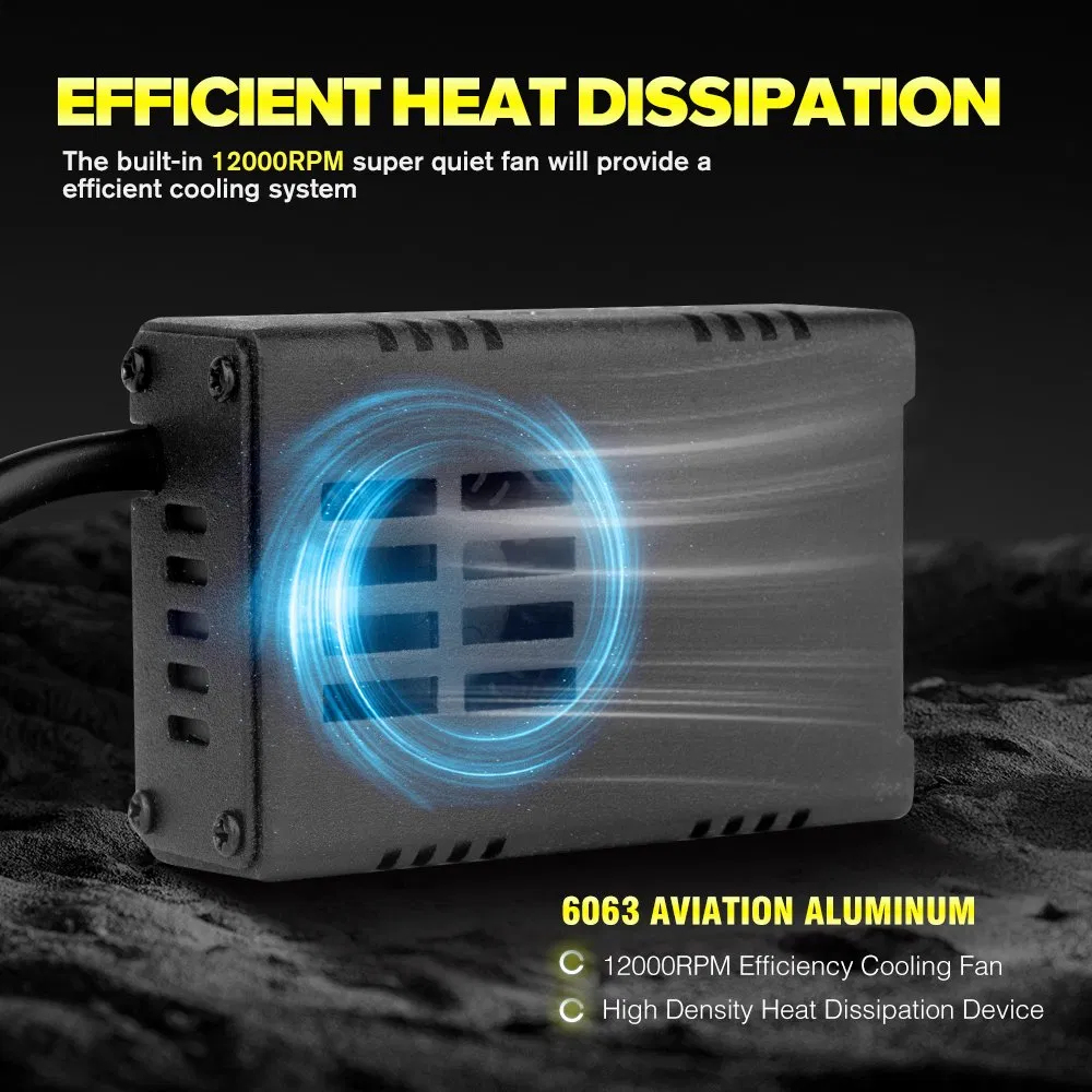 Мини-фара BKR 30W для мотоцикла, 6000/3000K