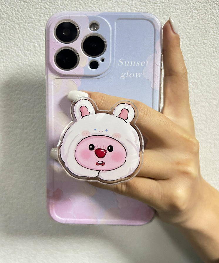 Customized Design Cartoon Anime Shape Cell Phone Holder