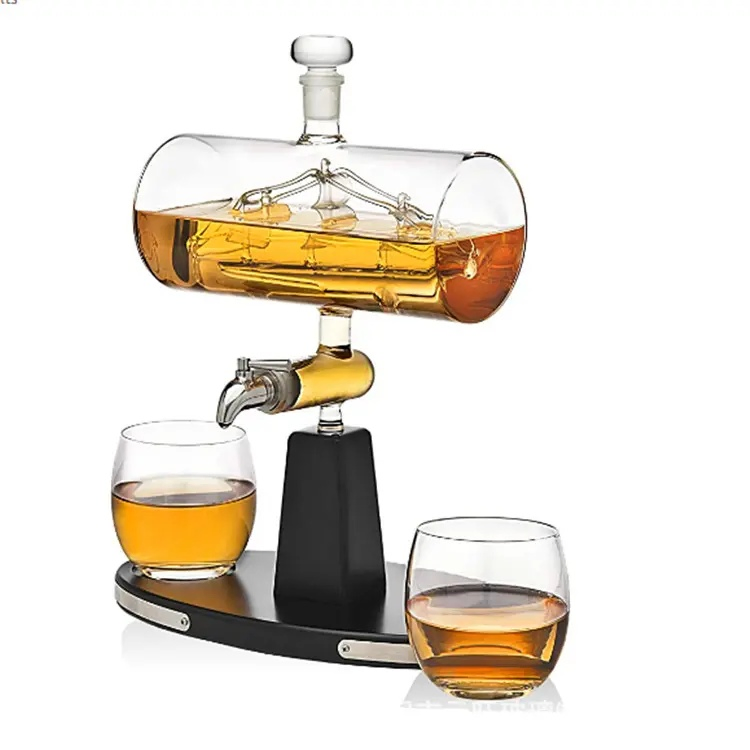 High Borosilicate Glass Wine Decanter