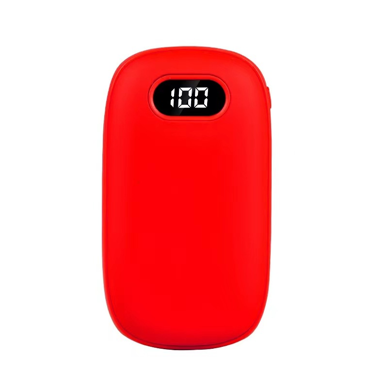 Hot Selling Portable USB Gift Customizable Logo Double-Sided Heating Two-Speed Adjustable Hand Warmer