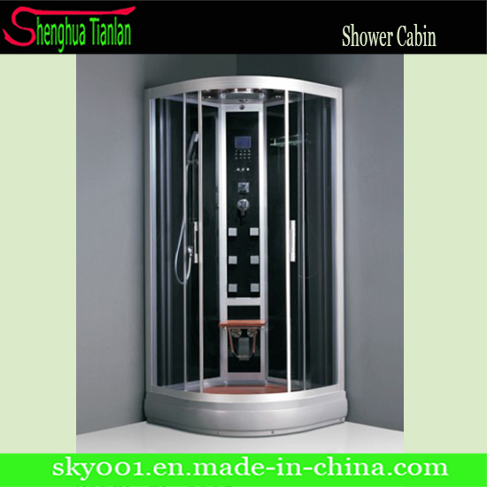 Massage Steam Sauna Glass Simple Shower Bath Room/Shower Cabin (TL-8805)
