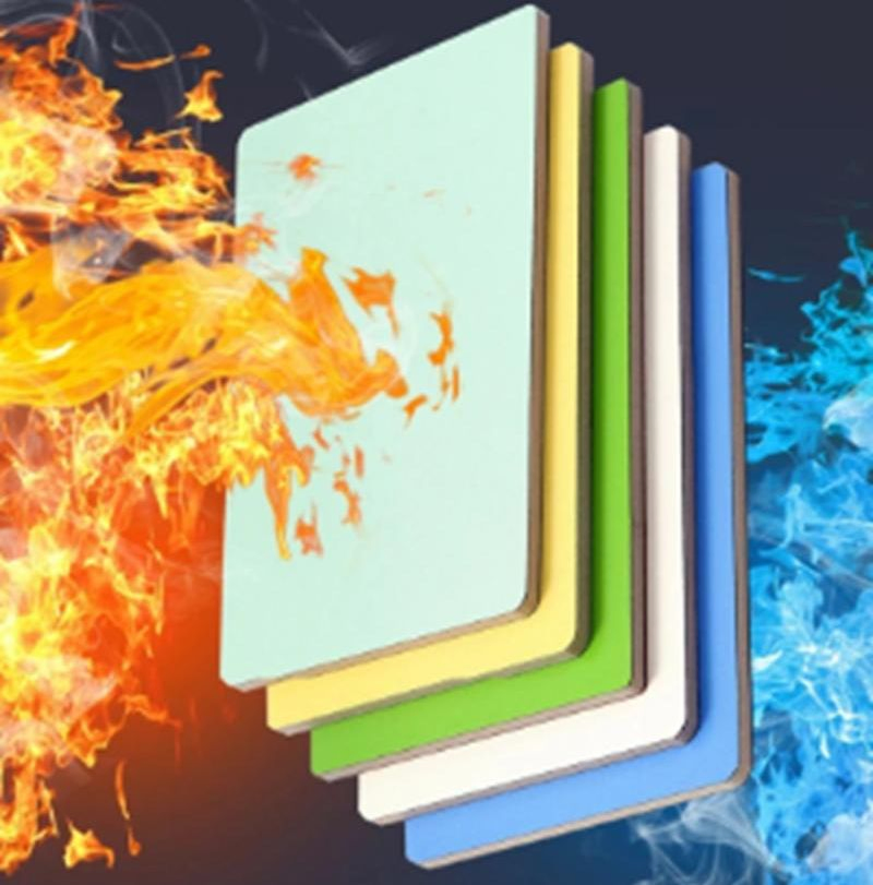 Decoration Material Wall-Panel Thermal Insulation Cement Fiber Cement Siding MGO Magnesium Filmed Oxide Cement Board