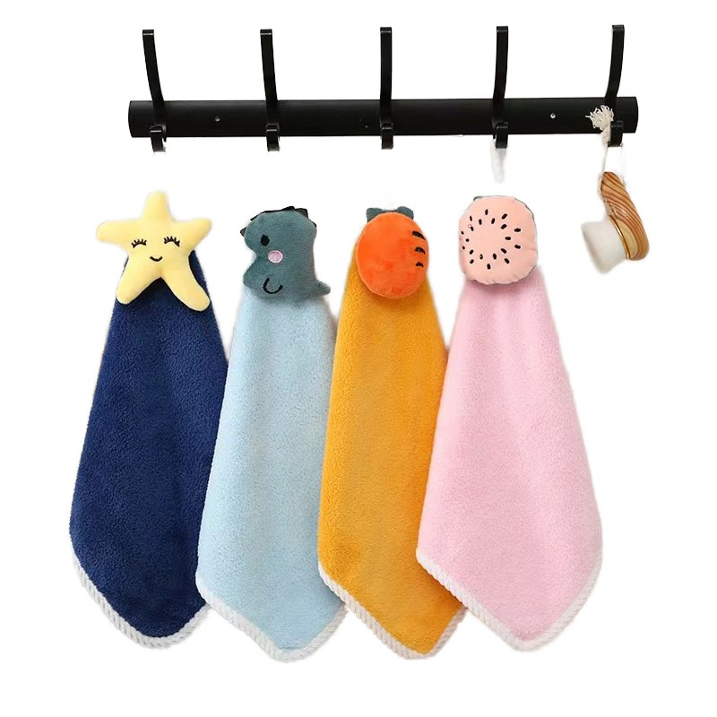High Quality Cute Animal-Shaped Super Absorbent Microfiber Cleaning Towel for Kitchen