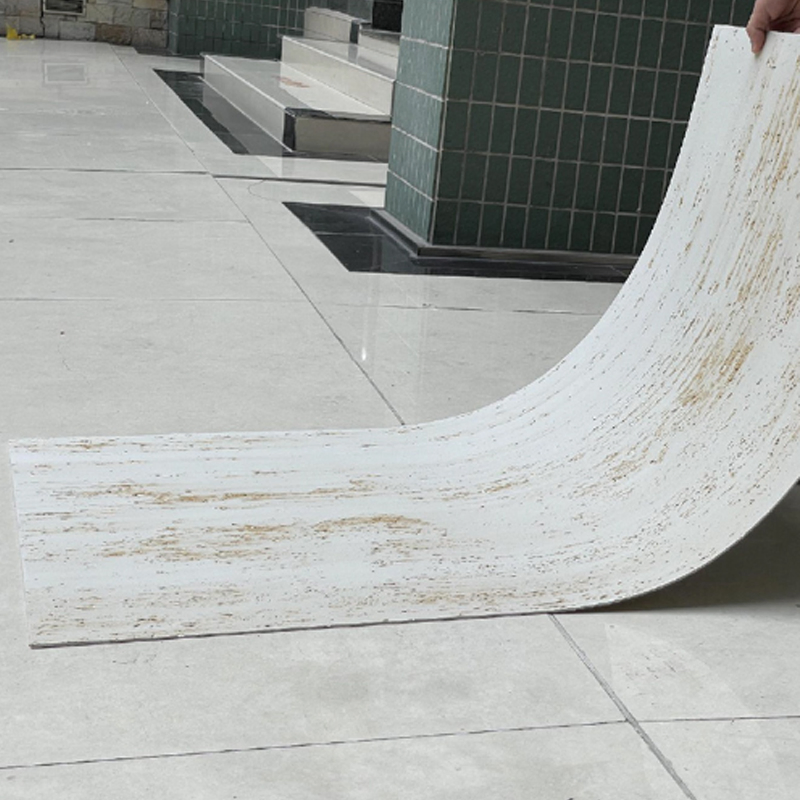 Flexible Tile for Bathroom and Living Room Floor Polished Glazed Marble Slab