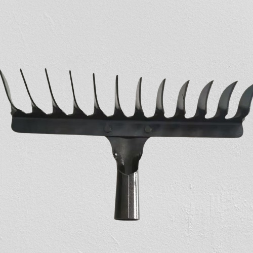 Rail Way Steel Rake Head Garden Tools