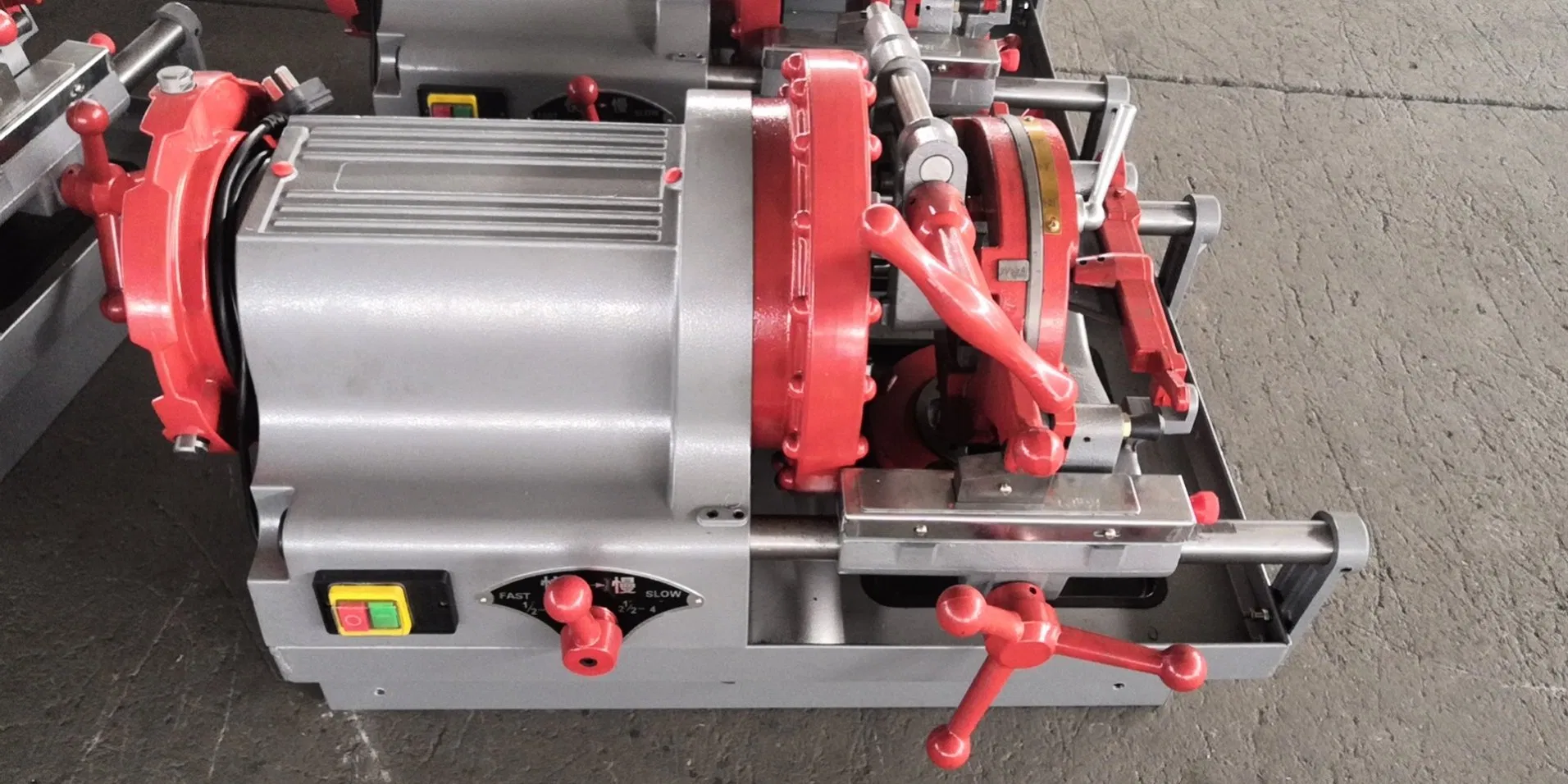 4'' Pipe Threading &Cutting Machine / Threading Machine 1/2''-4''