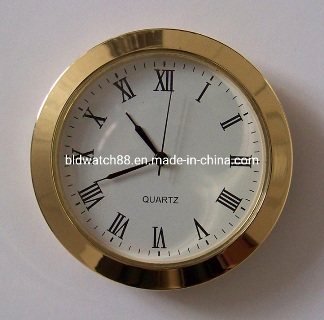 60mm Quartz Metal Bezel Small Fit-UPS Clock Inserts for Craft Gift Decoration