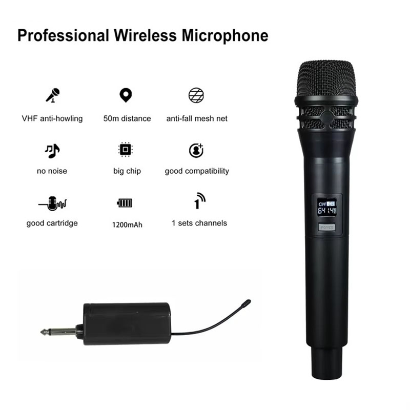 Портативная беспроводная микрофонная система W-8II