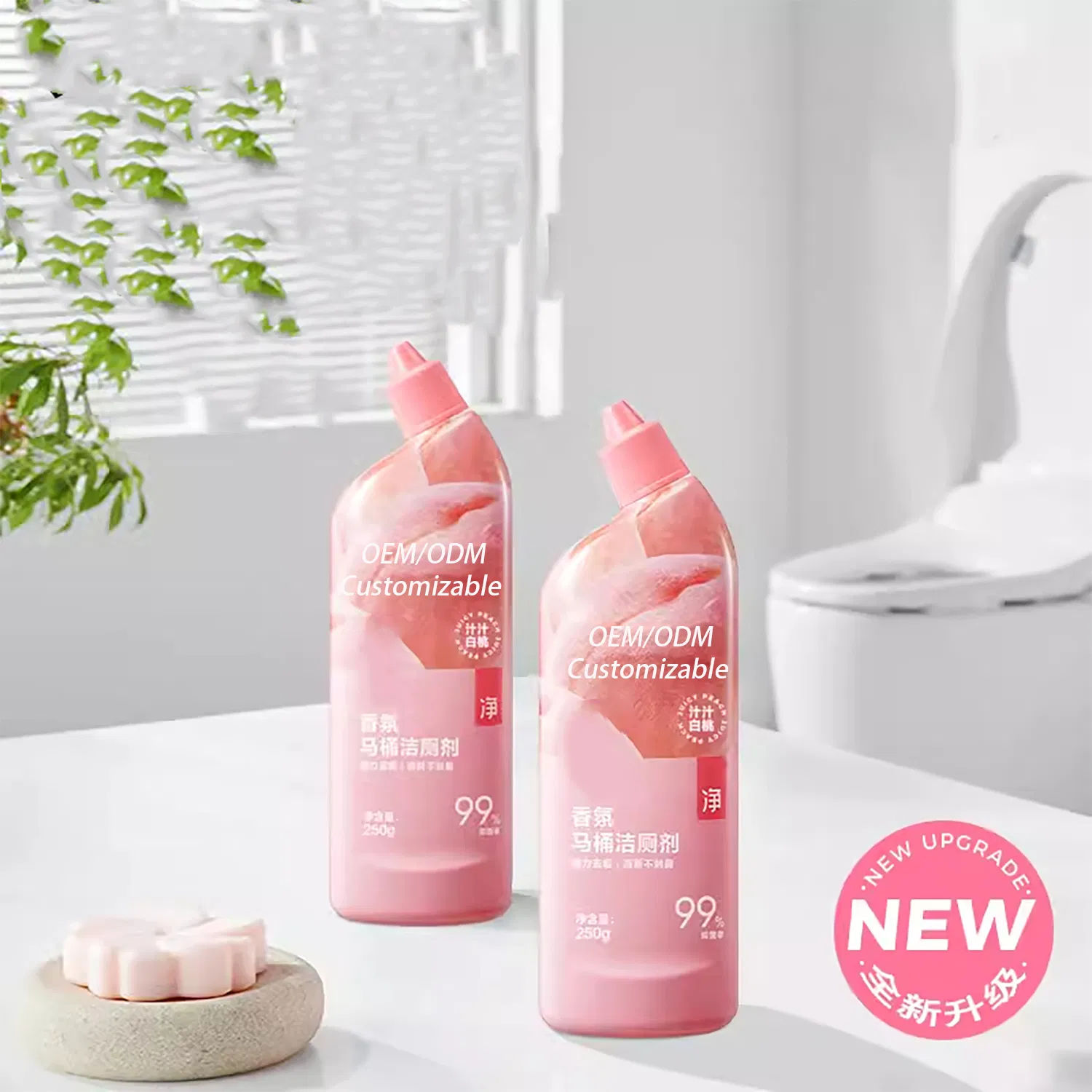 Powerful Bathroom Hygiene Cleaner for Effective Toilet Decontamination