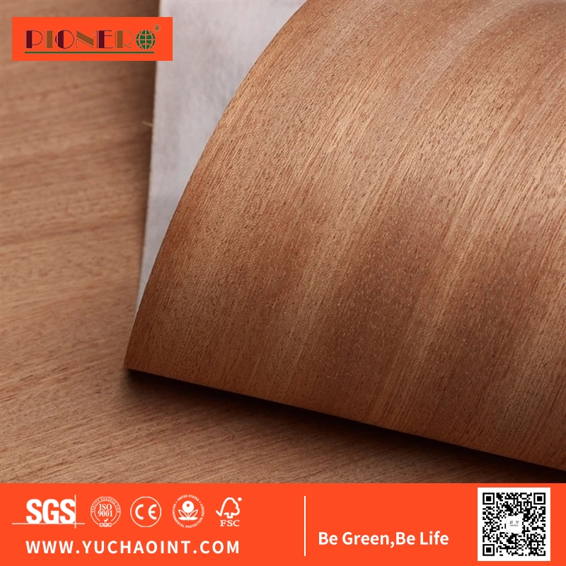0.25mm*2500*1260 Full Sheet Sapele Quarter Cut Veneer Engineered Wood Veneer for Plywood