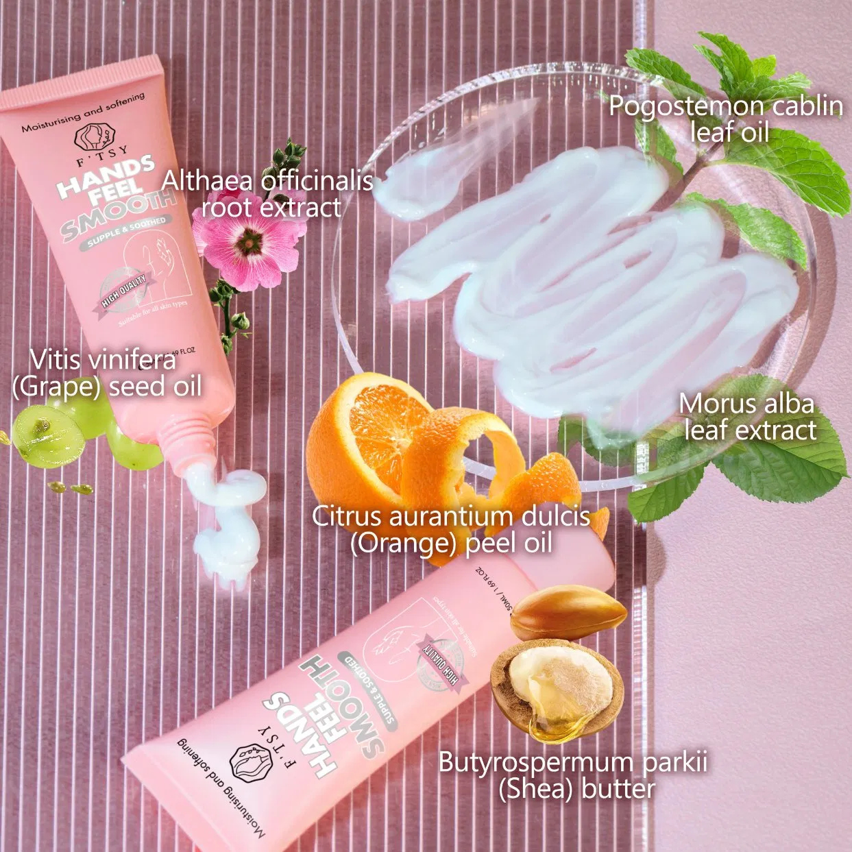 Custom Vegan Moisturizing Anti Crack Moisturizing Skin Repairing Hand Heel Cream