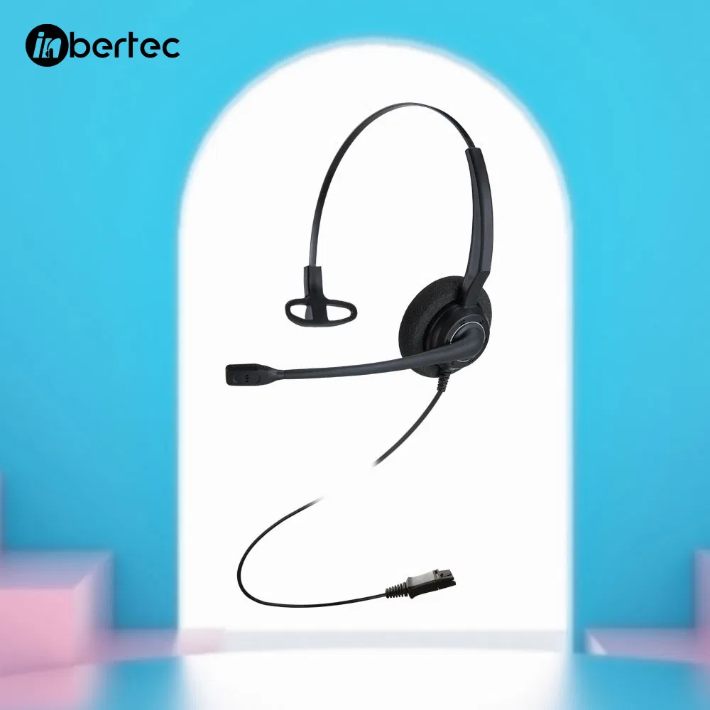Noise Cancelling Headset with Microphone for Office Contact Center Teams 210