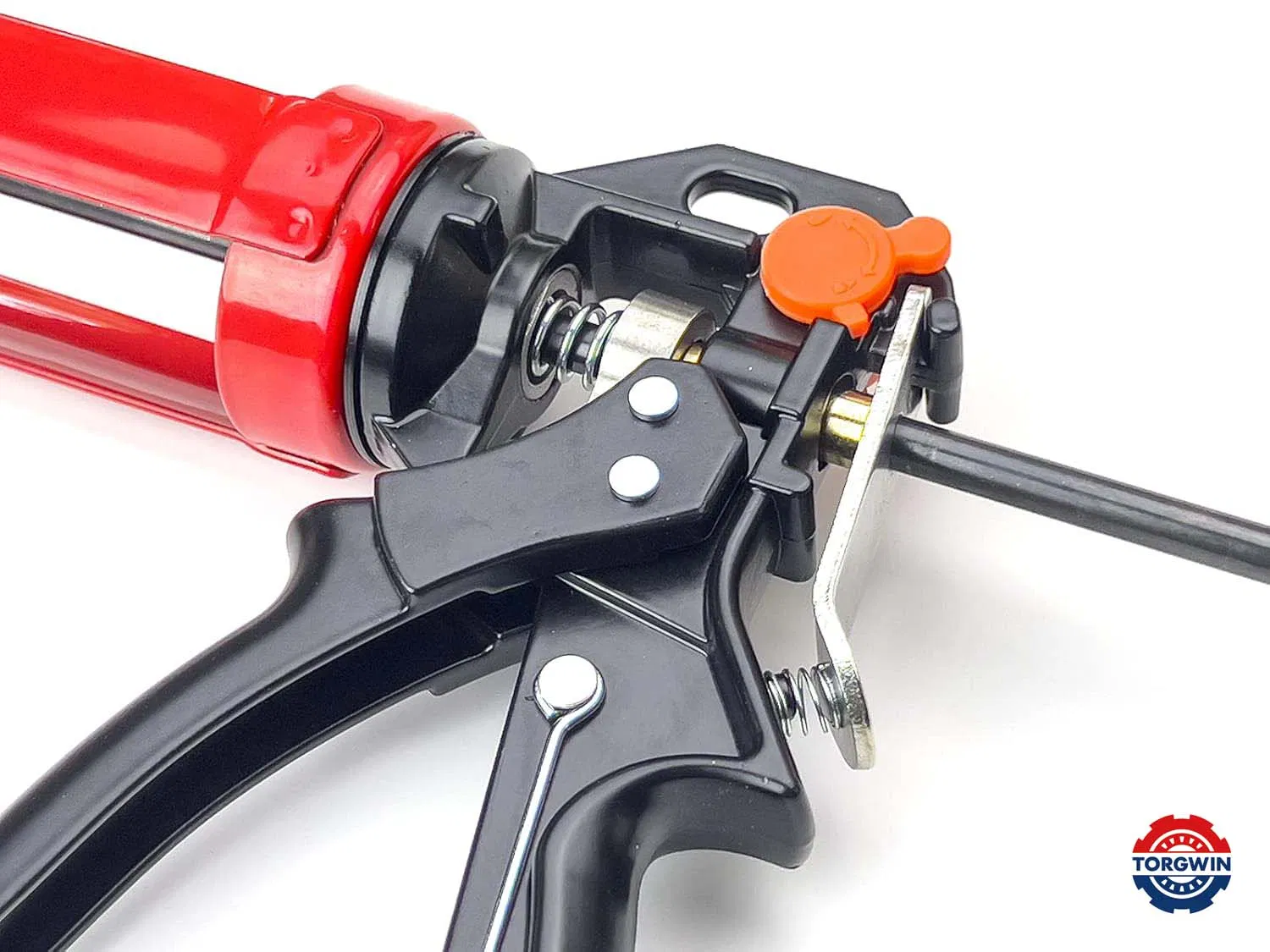 Heavy Duty Revolving Frame Caulking Gun, 1/10-Gallon Cartridge Capacity