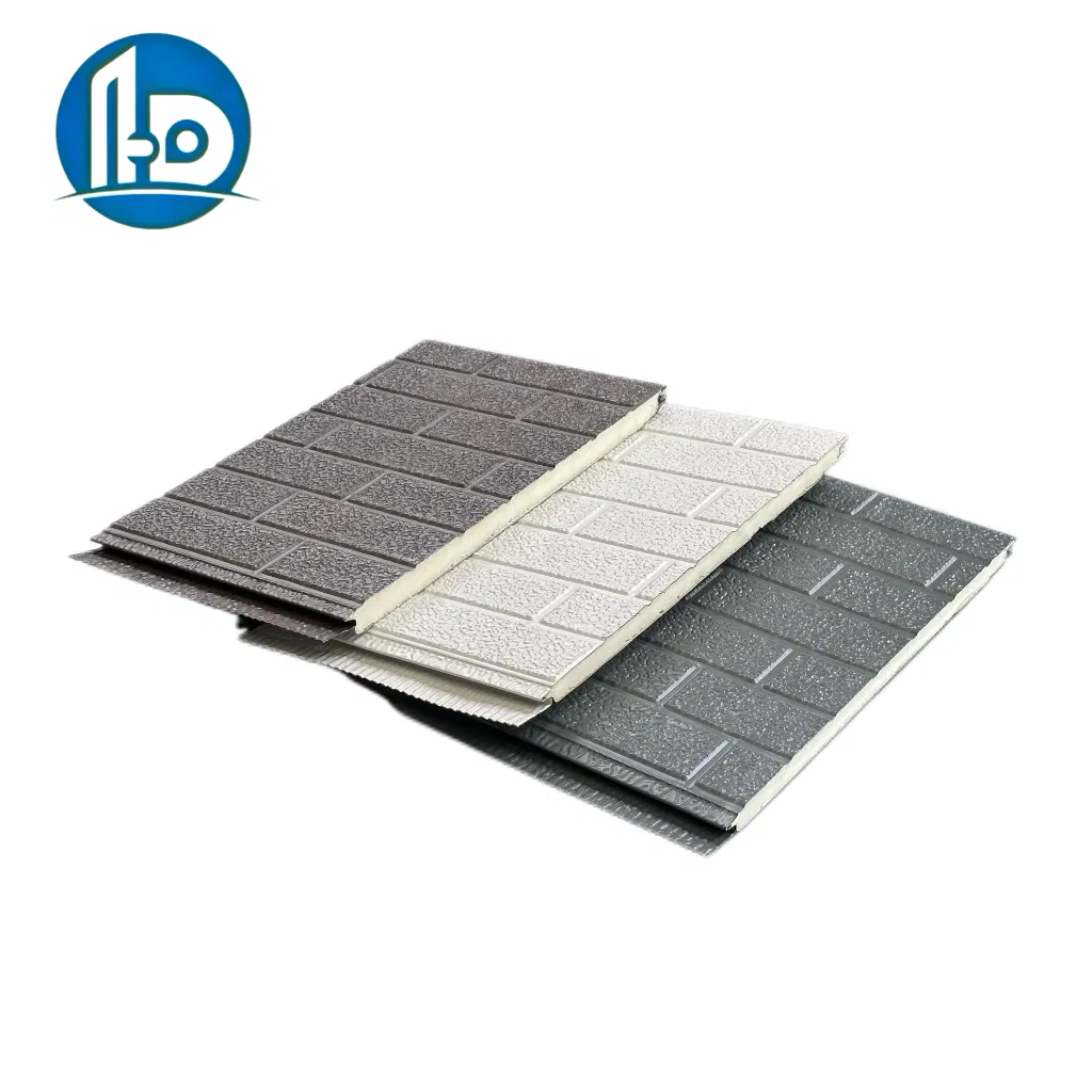 Log Cabin External Wall Insulating Metal Engraved Board / Exterior Insulation Panel