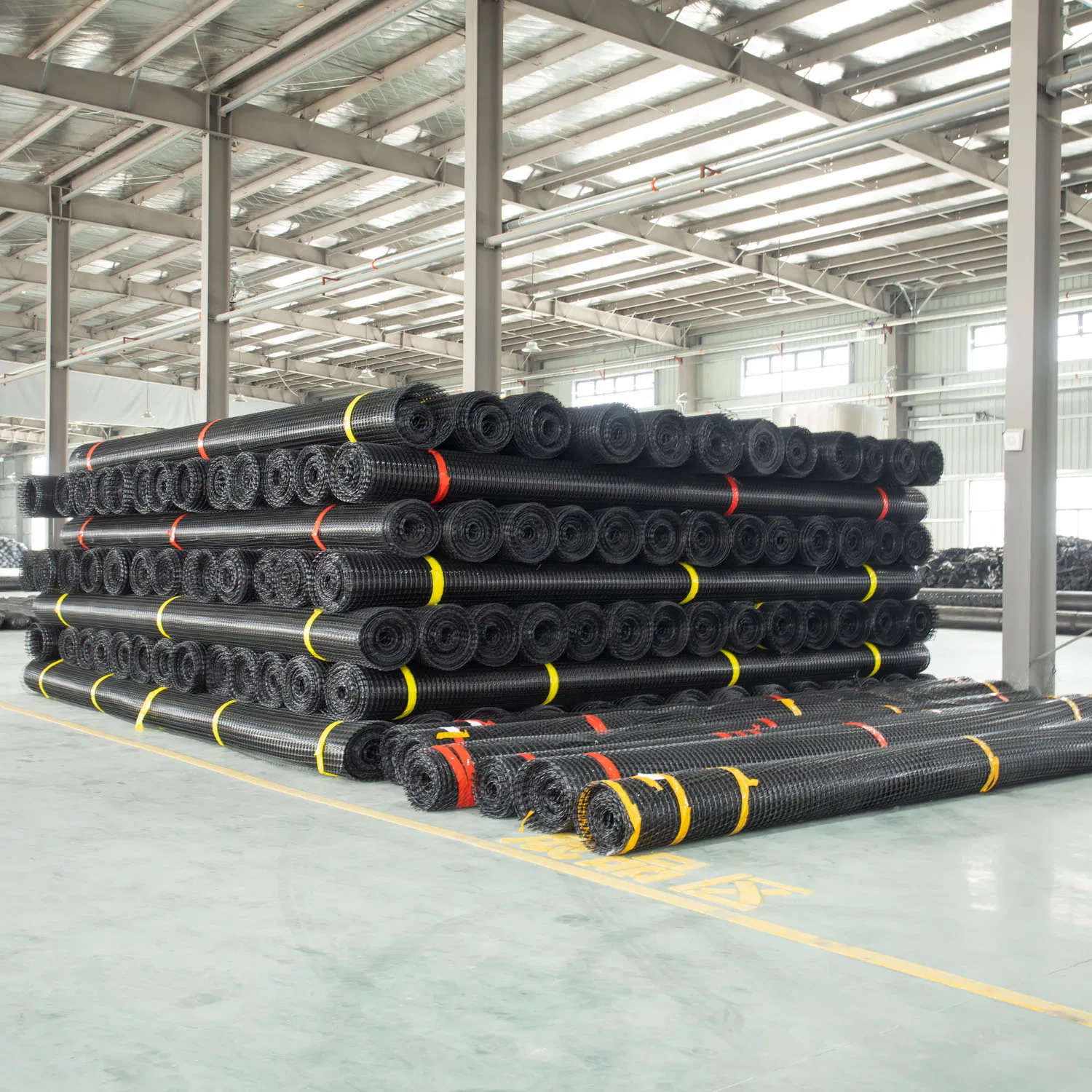 PP Bidirectional Stretch Plastic Geogrid
