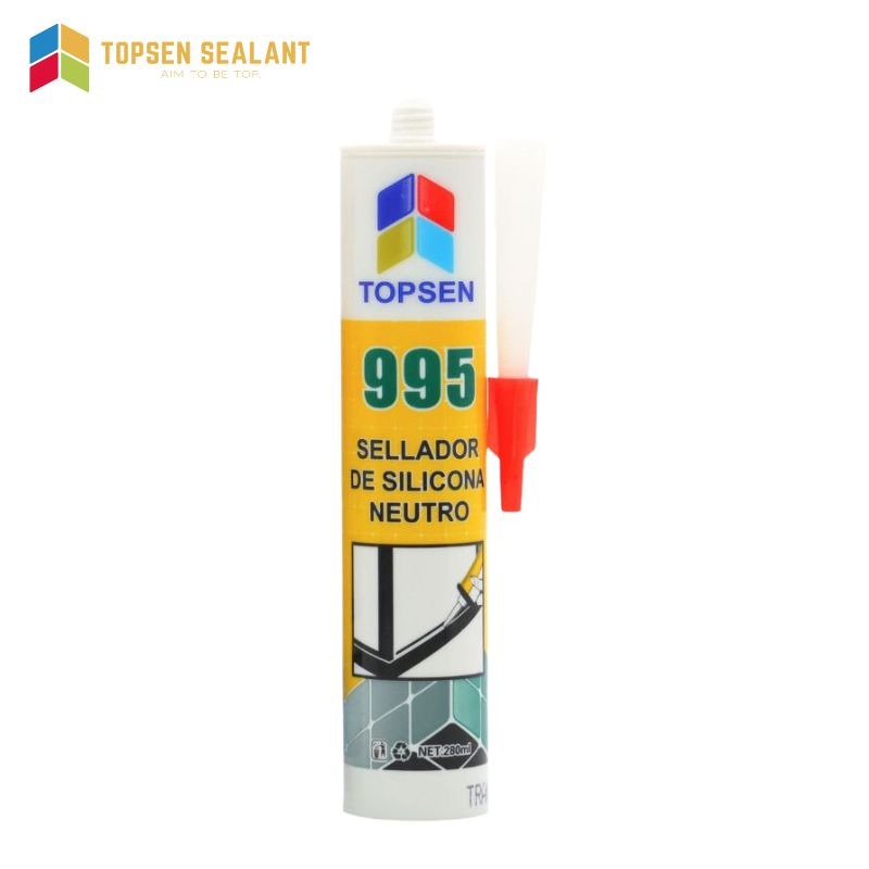 Topsen 995 Weather-Resistant Silicone Sealant for Glazing and Facades