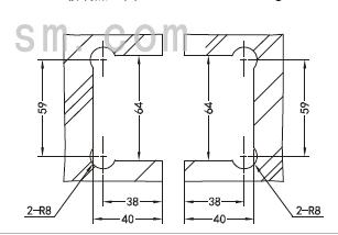 Brass Forged High-Grade Shower Room 90 Degree Glass Door Automatic Closing Door Hinge