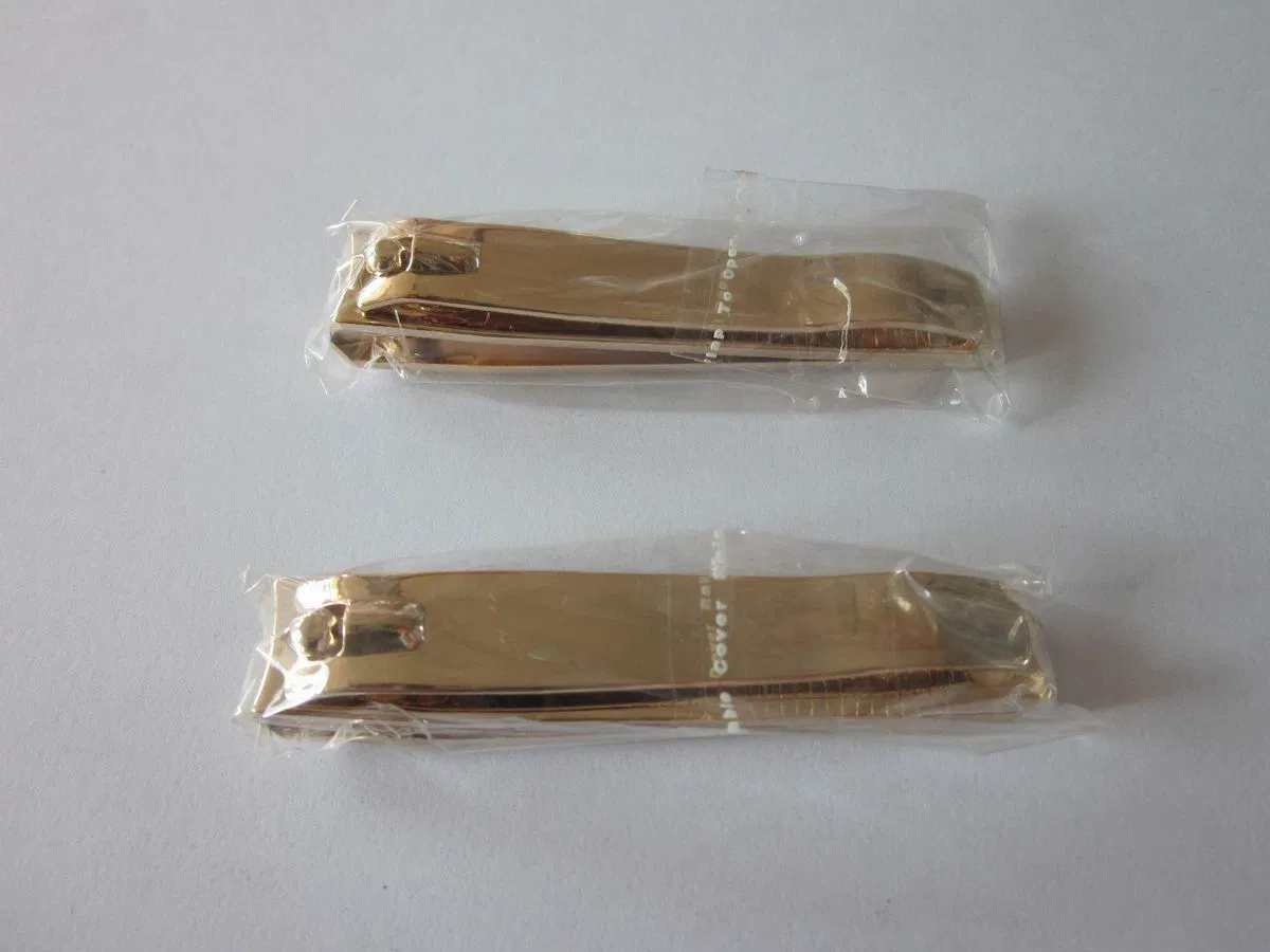 Deluxe Nail Clipper with Gold Plating for Promotion Gifts