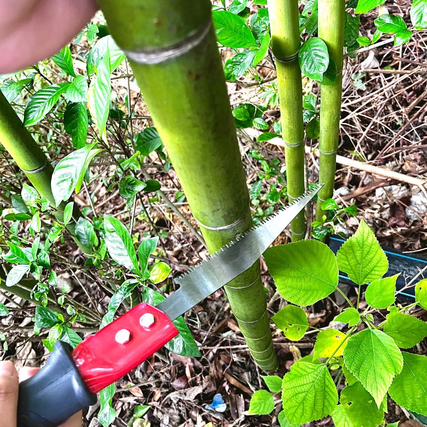 Ручная пила для обрезки веток с телескопической штангой