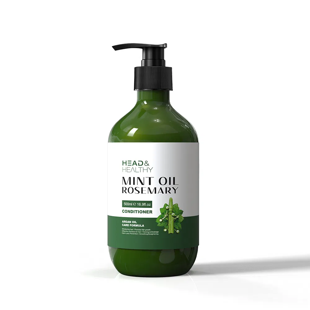 Shihuanuo Rosemary Mint Hair Set: Shampoo, Conditioner, Leave-in Gel, Home Use, Smooth