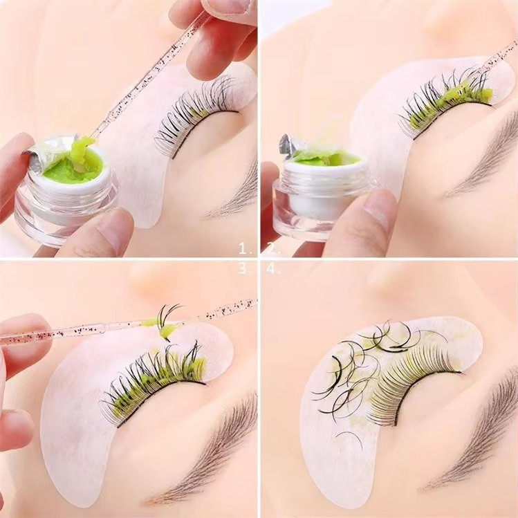 100 PCS/Bag Durable Disposable Micro Brush Applicator Individual Lash Removing Swab Mascara Brush for Eyelash Extension Tools