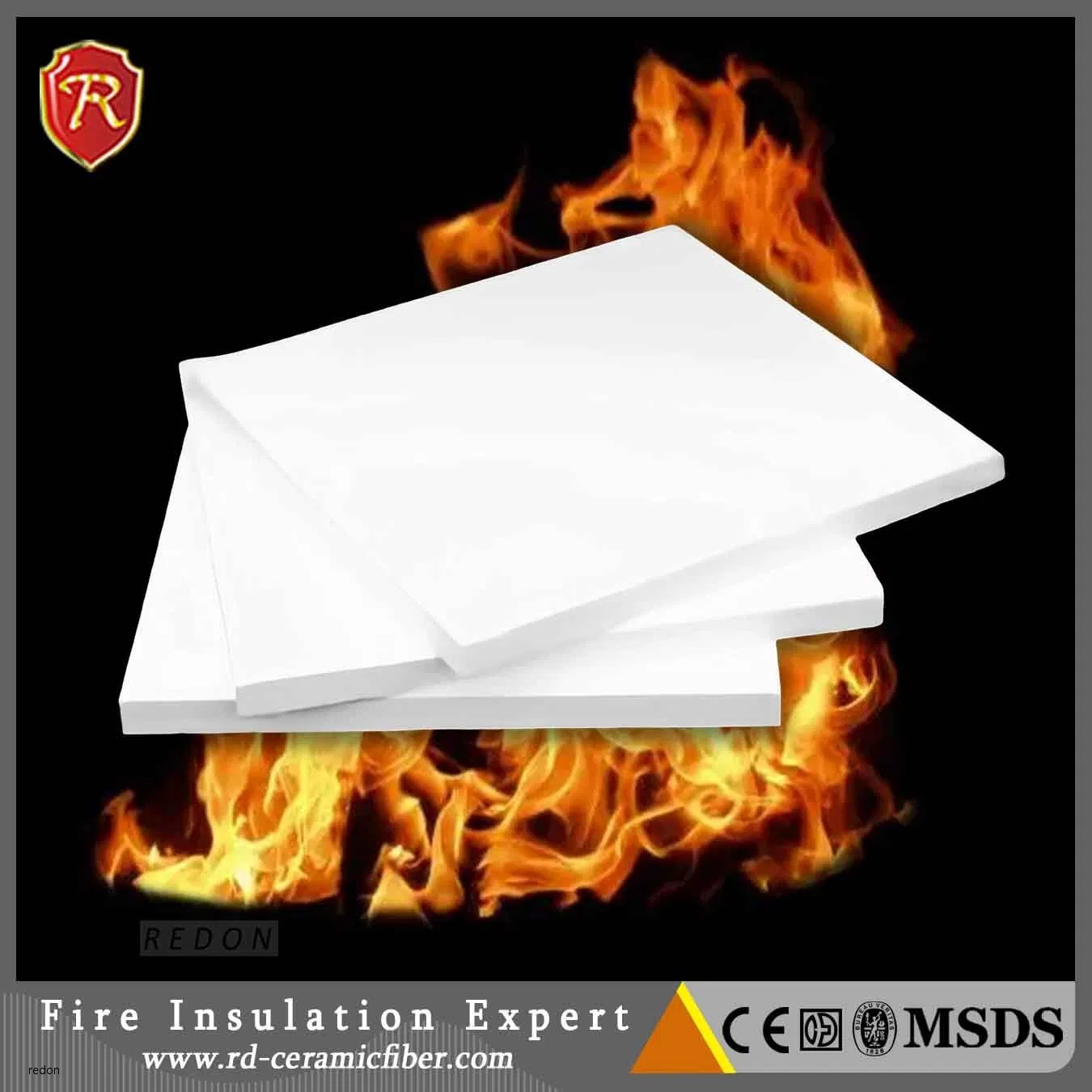 Огнеупорная плита для лабораторных электропечей