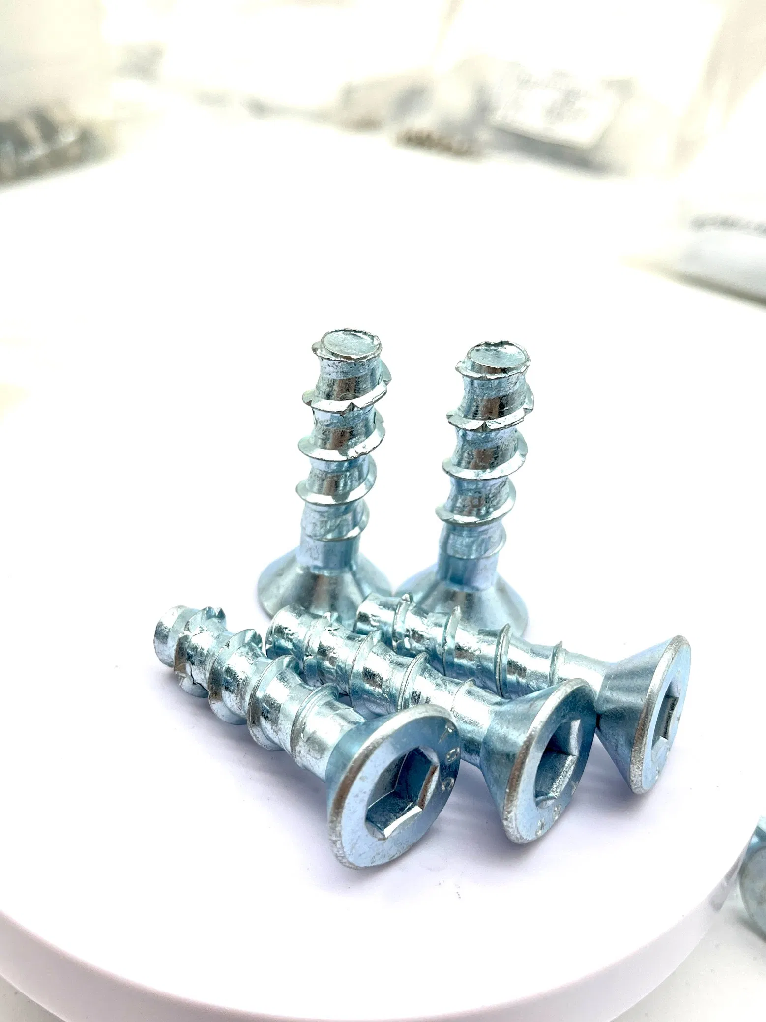 High Strength Fast Bolt Anchor Bol M8 Flat Hexagon Socket Concrete Tapping Anchor Bolt for Mechanical Equipment