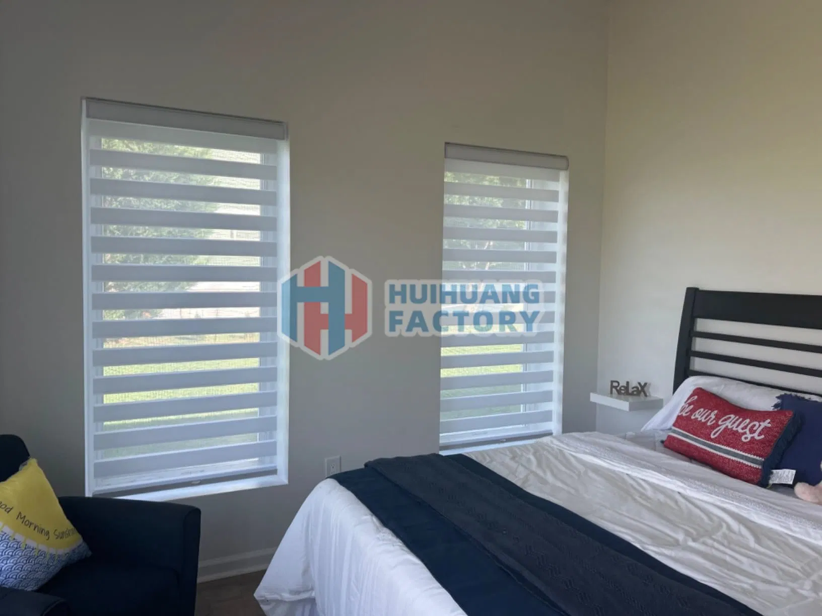 Day and Night Roller Zebra Blind Fabric Window Roller Shading Zebra Curtain