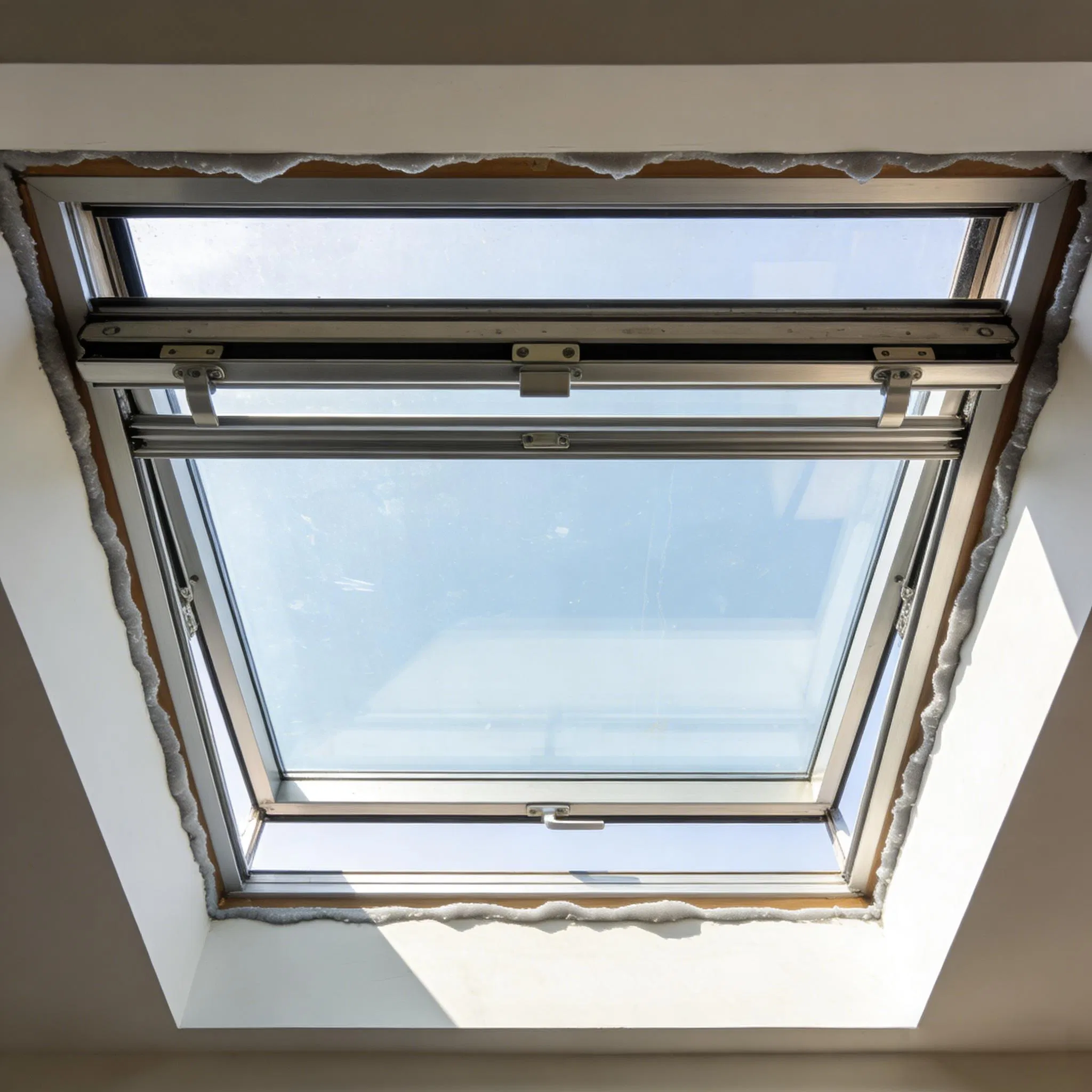 Sleek and Modern Aluminum Alloy Sliding Skylight with Powder Coating