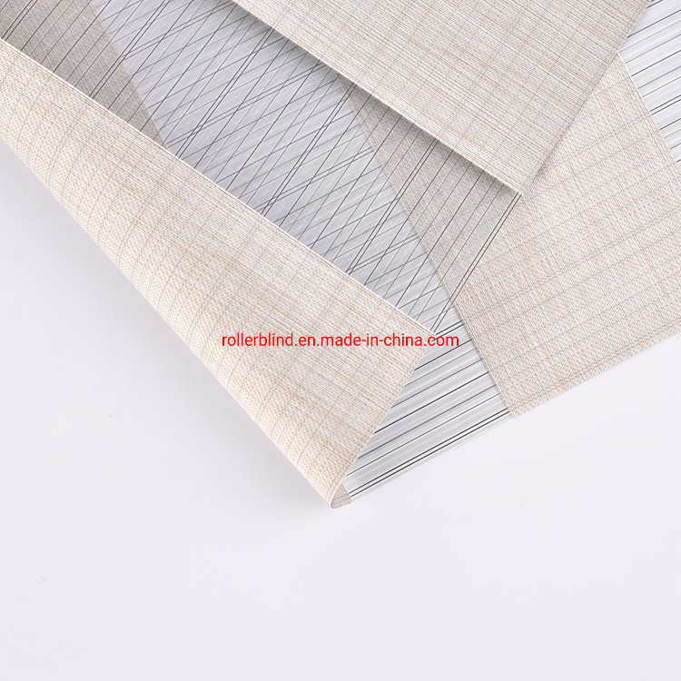 OEM Window Shade Polyester Fabric Roller Blind Day and Night Zebra Blind
